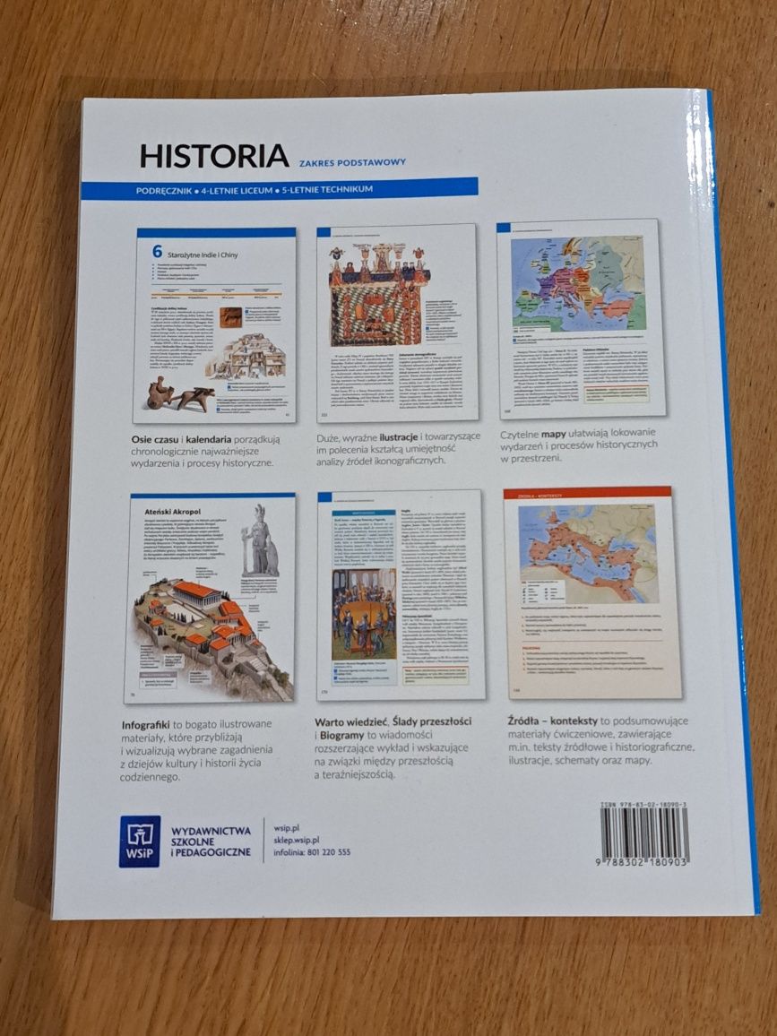 Podręcznik do historii klasa 1 zakres podstawowy WSiP
