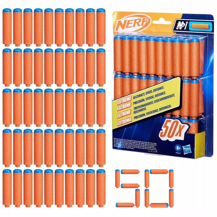 NERF N1 Strzałki 50, pistolety i wyrzutnie. Hasbro