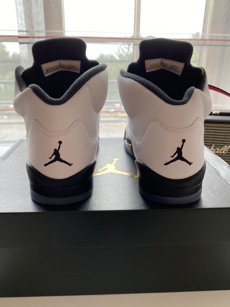 Nowe oryginalne sneakersy Air Jordan 5 V Retro Olympic 6.5Y 39