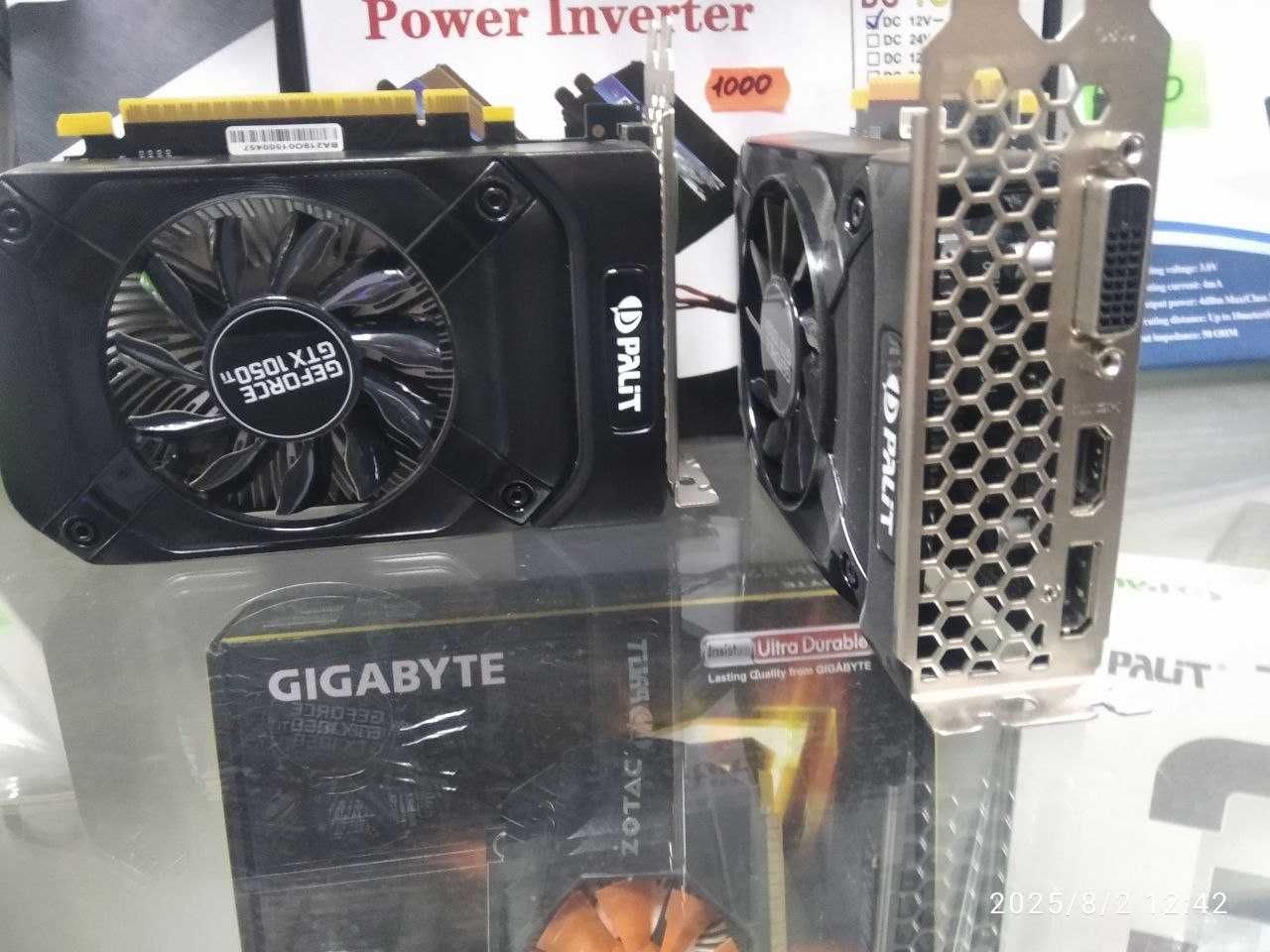 Відеокарта Palit GTX 1050Ti 4Gb StormX (GDDR5, 128 bit, PCI-E 3.0 x16)