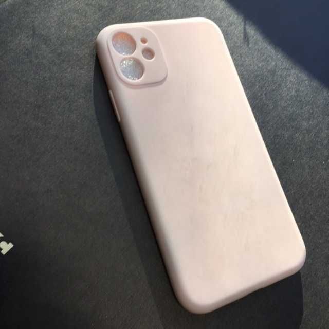 NOVAS 2x capas para Iphone 11  (amarelo e rosa)