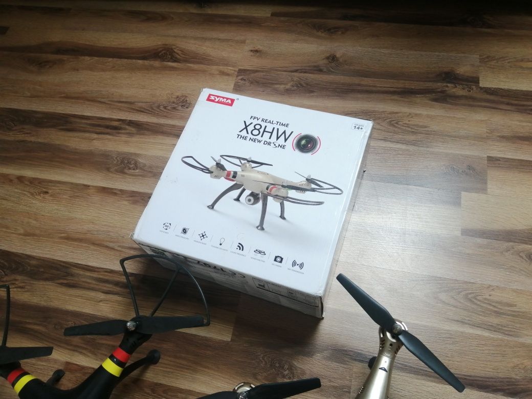 Sprzedam dwa drony Syma