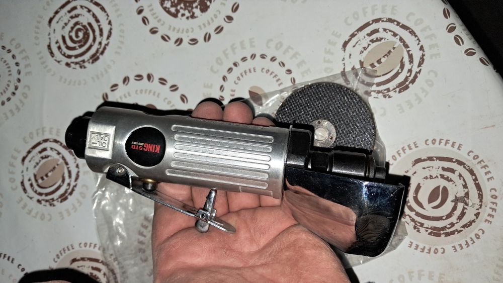 Пневмоболгарка King d76,2 нова