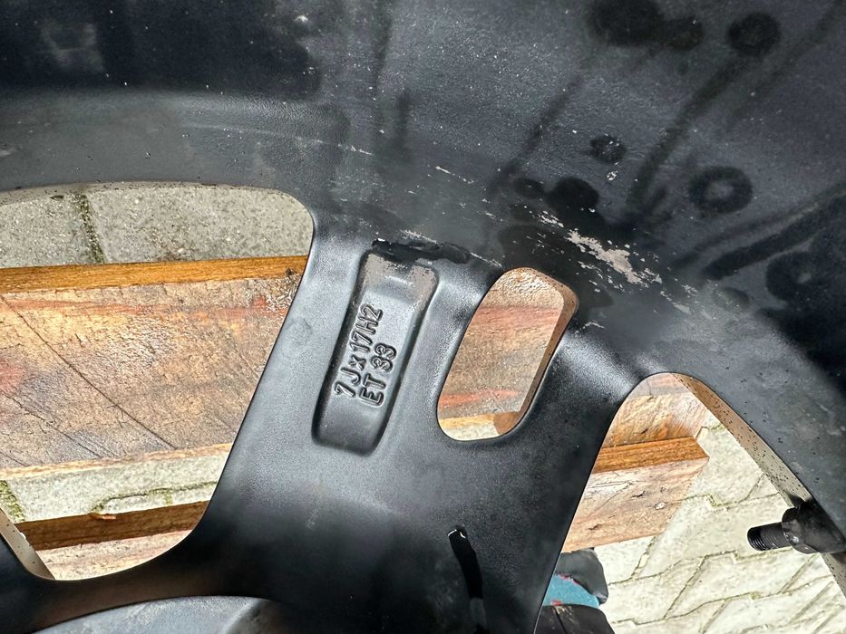 5x130 7j x 17" et33 Porsche SsangYong komplet alufelgi Ronal z TPMS