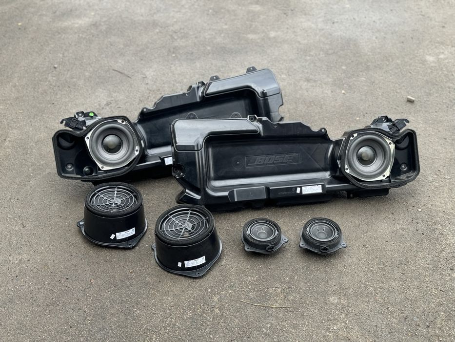 Колонки Bose комплект Audi a6 c6 динаміки передні задні Босе ауді а6