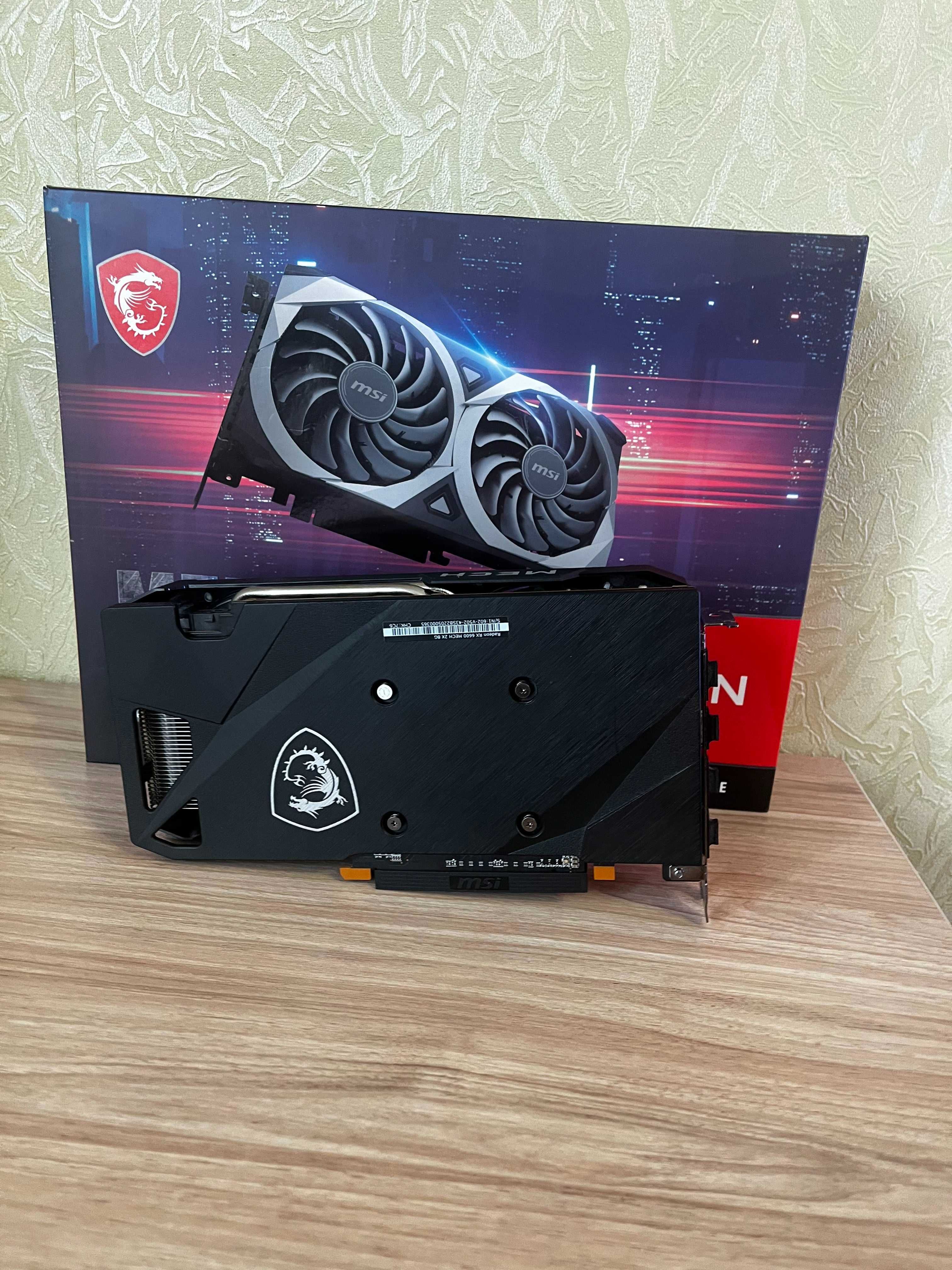 Відеокарта MSI Radeon RX 6600 8 Гб DDR6 MECH 2X