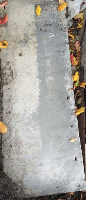 лист Нержавейки толщиною 0,2см (советский прокат 80 год)