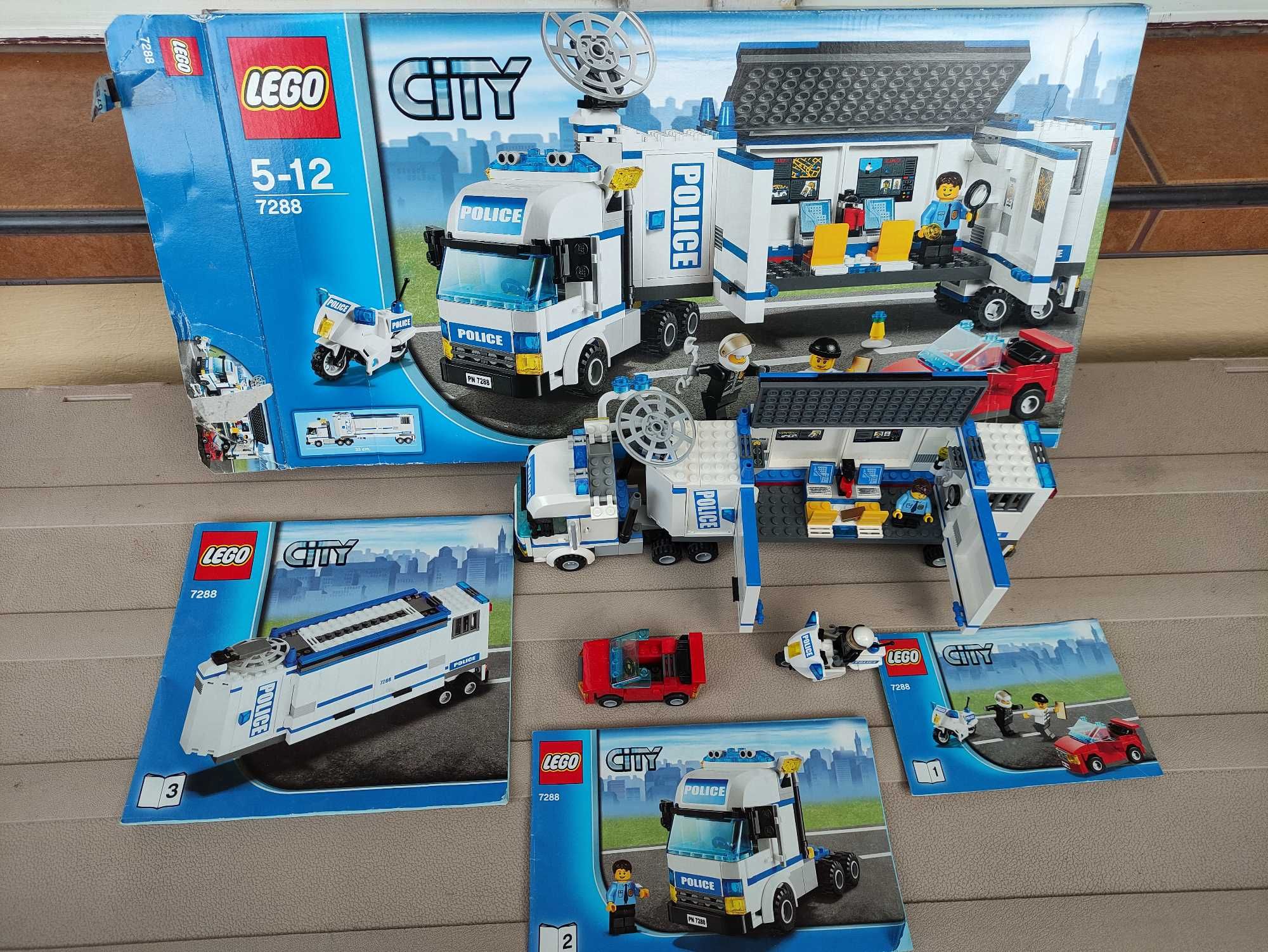 LEGO City 7288 Mobilna Jednostka Policji .Oryginalny produkt LEGO.