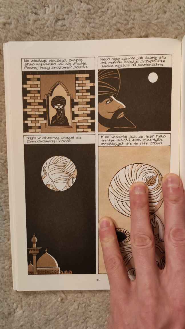 Komiks Uzbrojony ogród, David B. stan bdb-