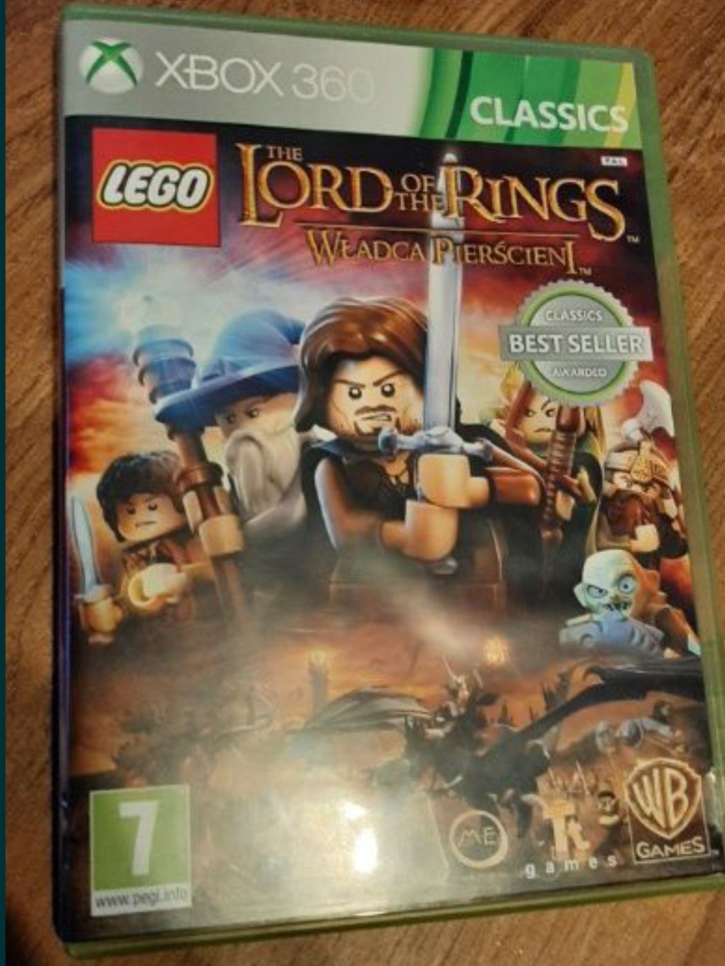 Xbox 360 lego Lord of the Rings.