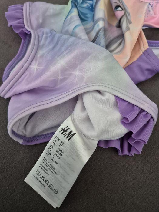 Dziewczęcy jednoczęściowy strój kąpielowy r.92 Frozen H&M