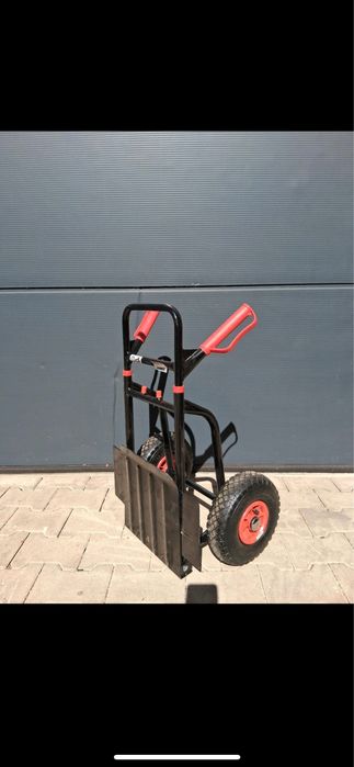 Wozek transportowy magazynowy dzwignia 200kg skladany sackkarre