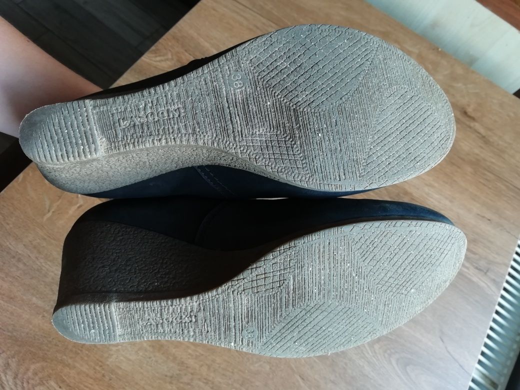 Botki damskie czarne rozmiar 38