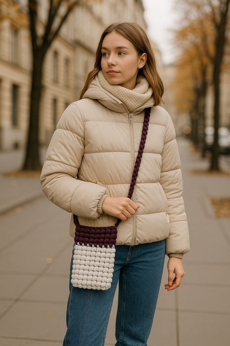 Torebka damska handmade