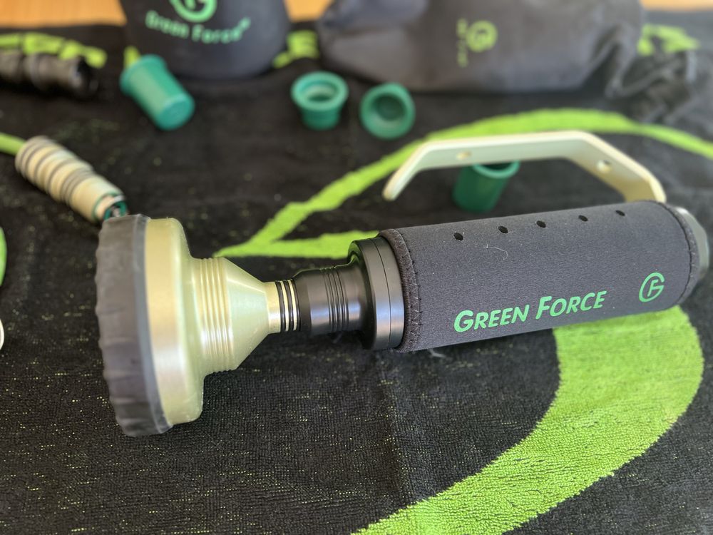 Kit Lanterna Mergulho Green Force