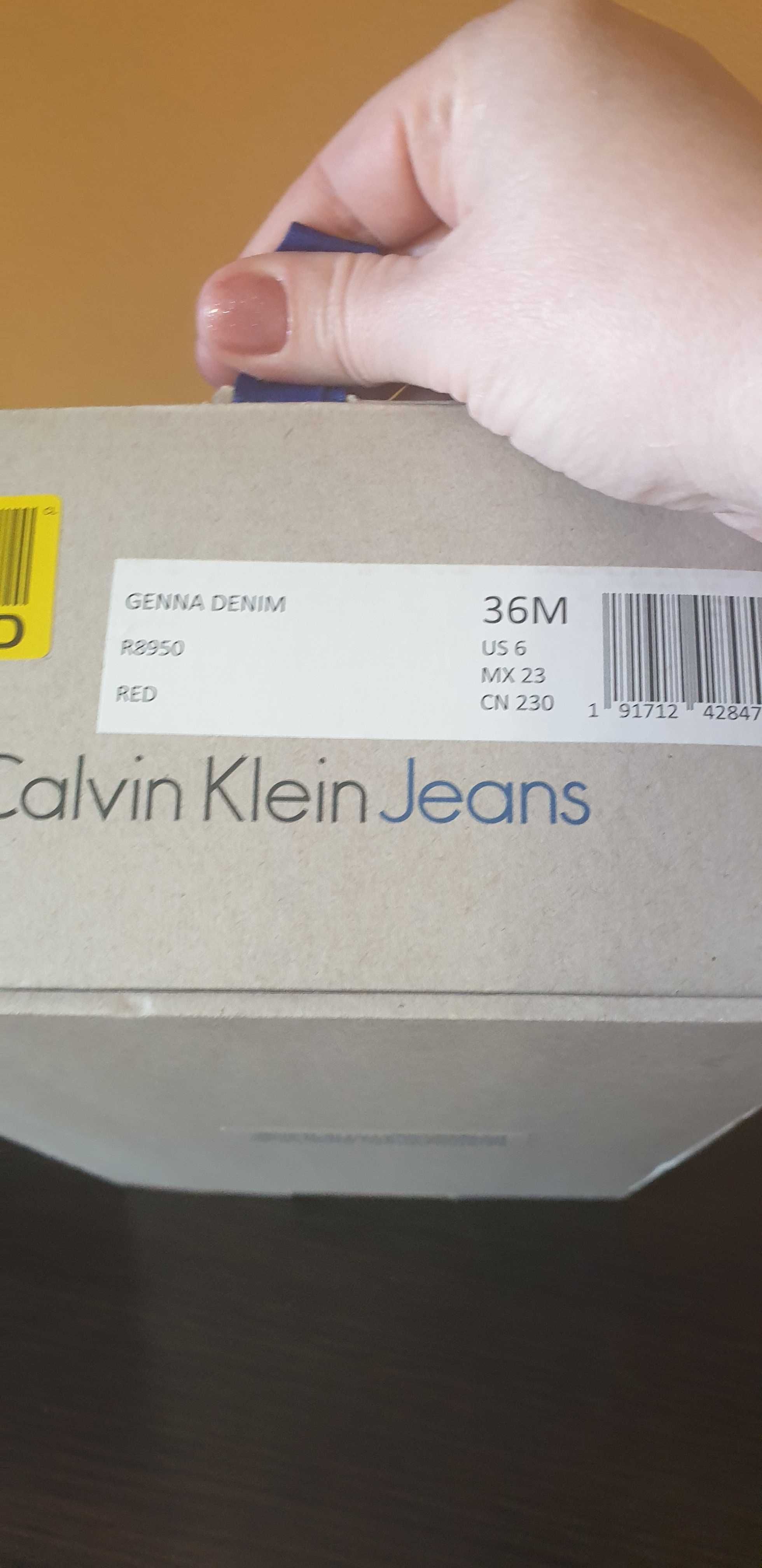Экспадрильи Calvin Klein US 6, 36 размер, 23 сми