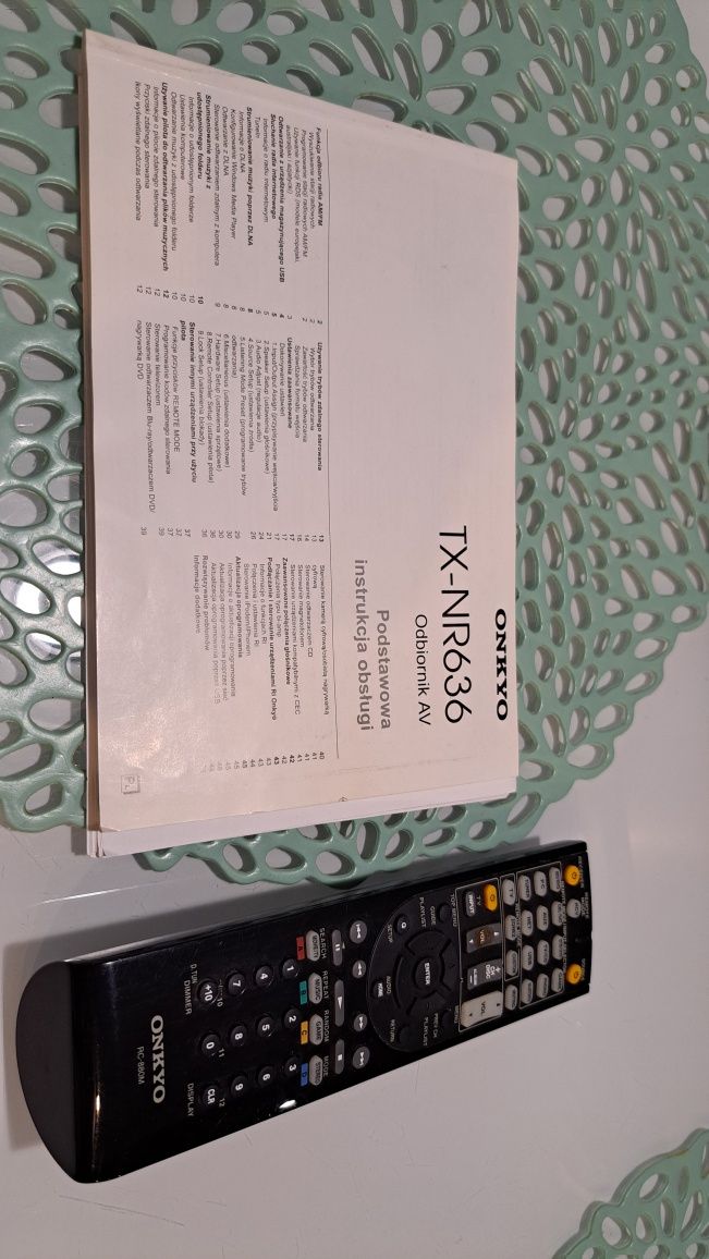 Amplituner ONKYO TX-NR636