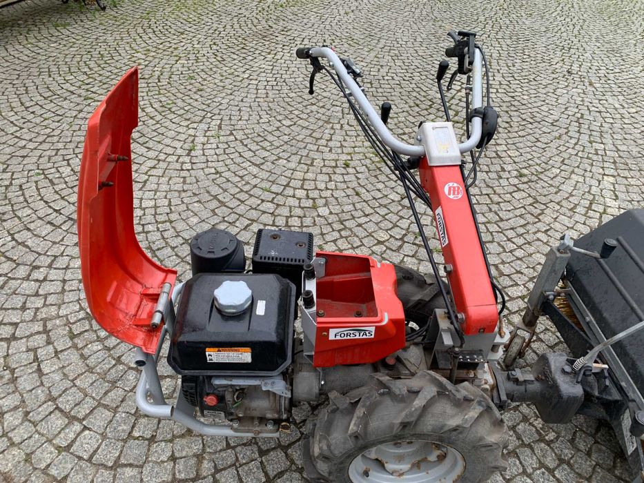 Traktorek jednoosiowy Mikrociągnik Zamiatarka Kohler Emak 10 KM Nośnik