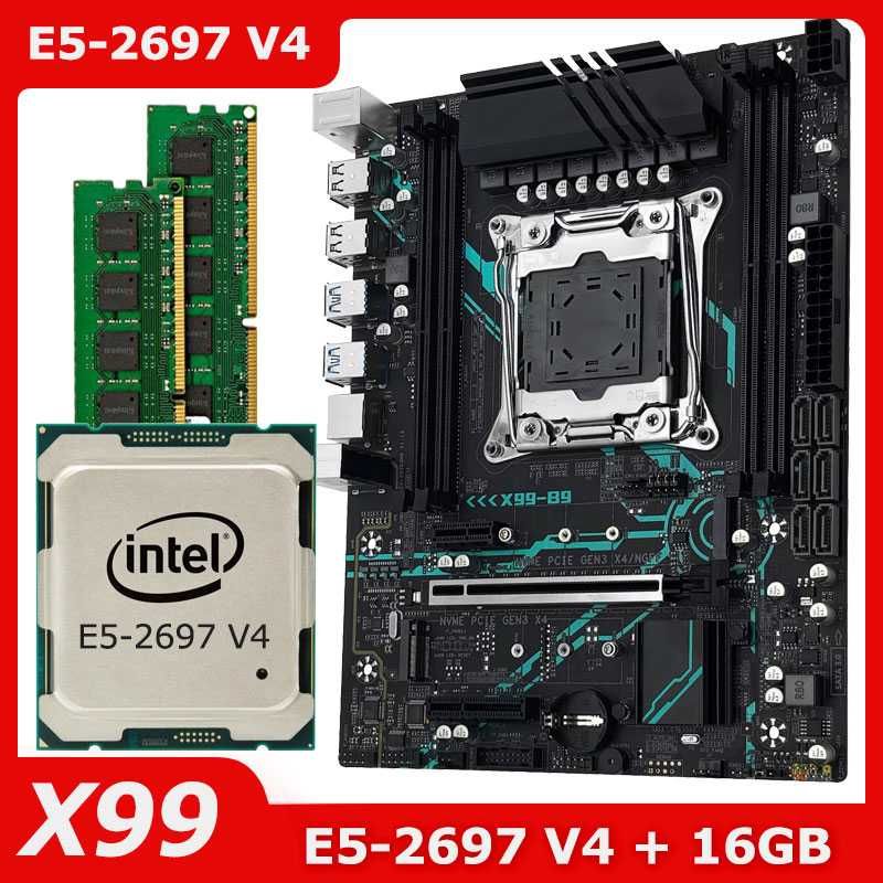 MACHINIST X99 B9 / E5-2697 v4 / 16 gb ddr4