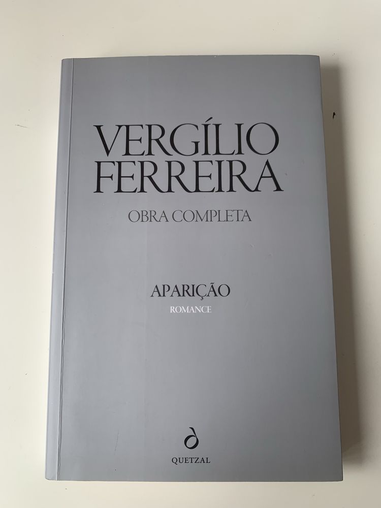 Livro Aparição - Vergílio Ferreira