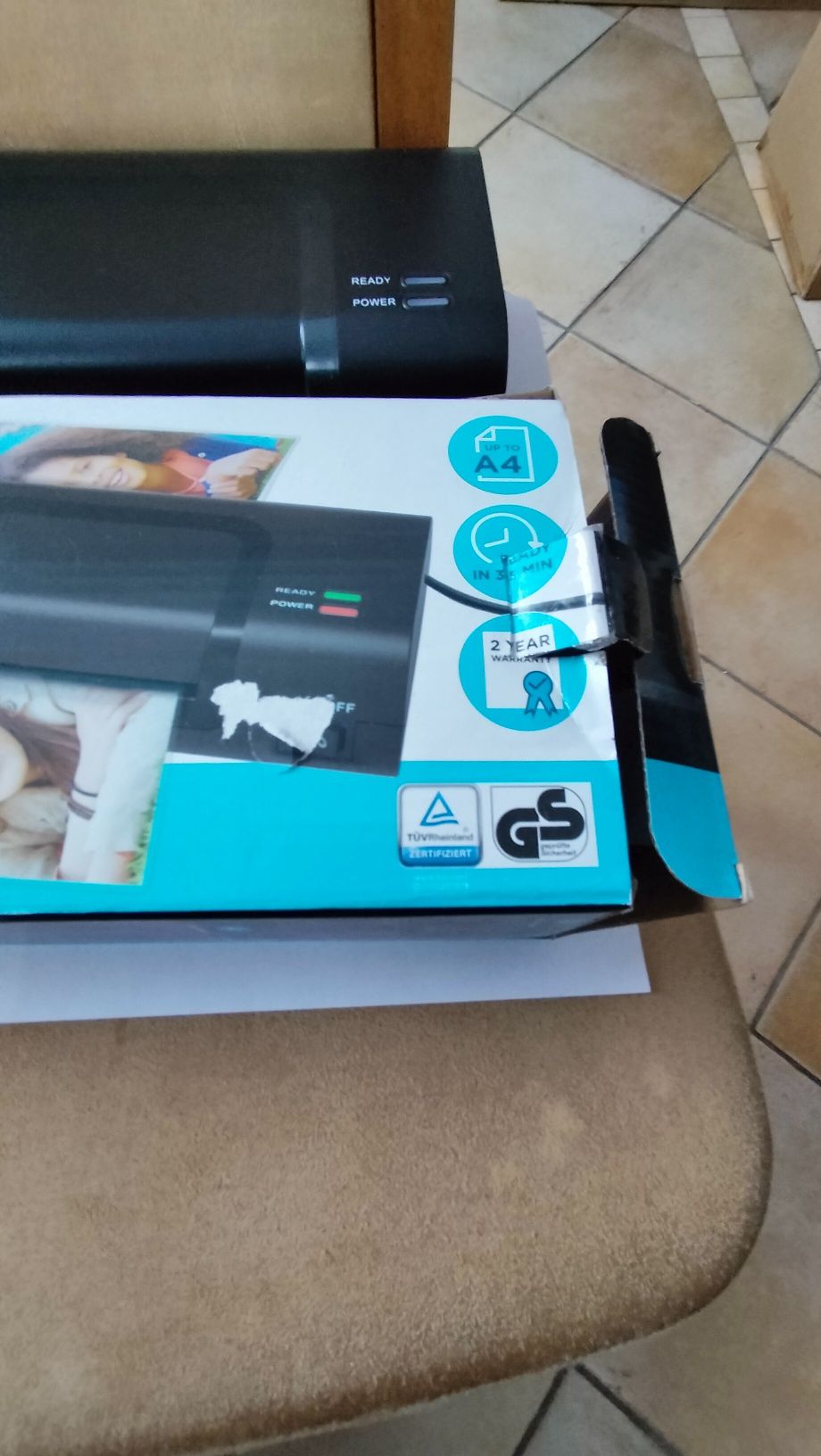 Laminator A4 Fichero