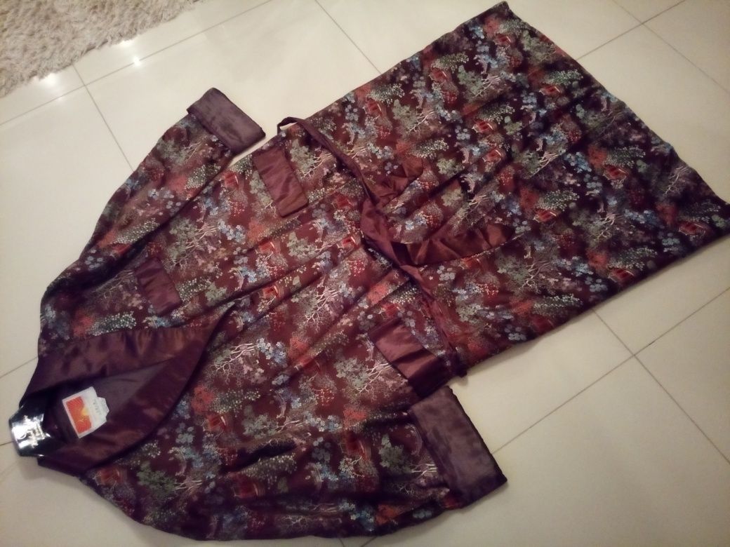 Kimono jedwabne oryginalne