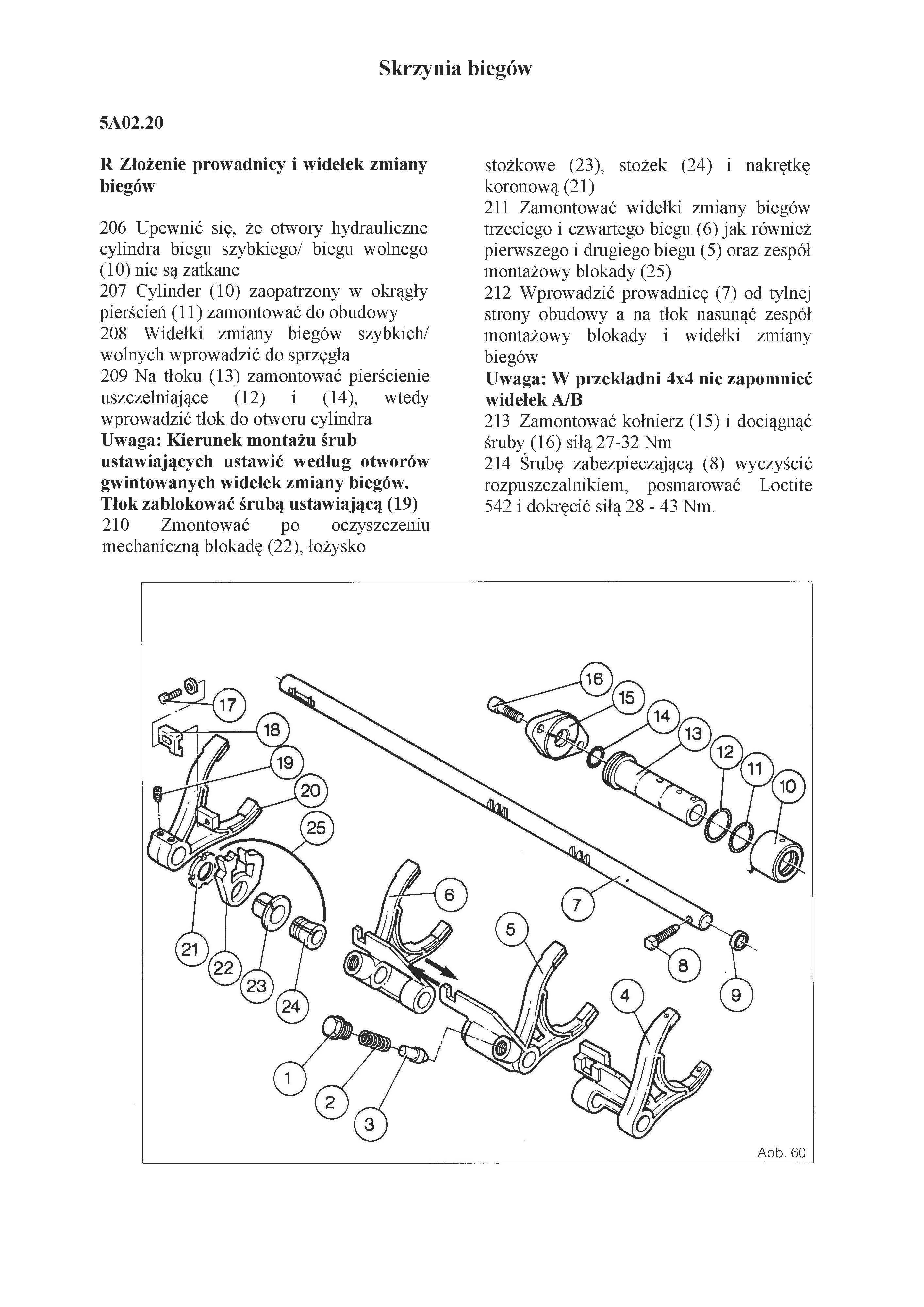 Massey Ferguson MF 3000 MF 3100  Instrukcja napraw  Dynashift