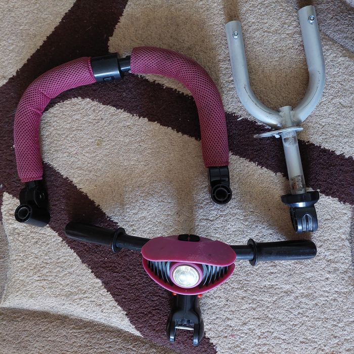 Запчасти б/у на детский велосипед-коляска Crosser T-400