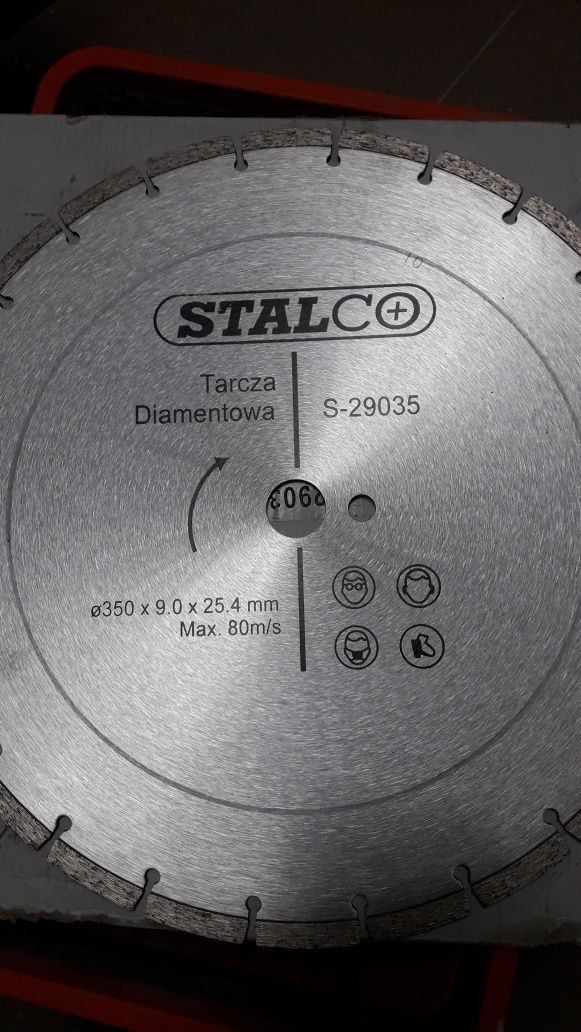 Stalco S-29035 Tarcza diamentowa do betonu 350mm