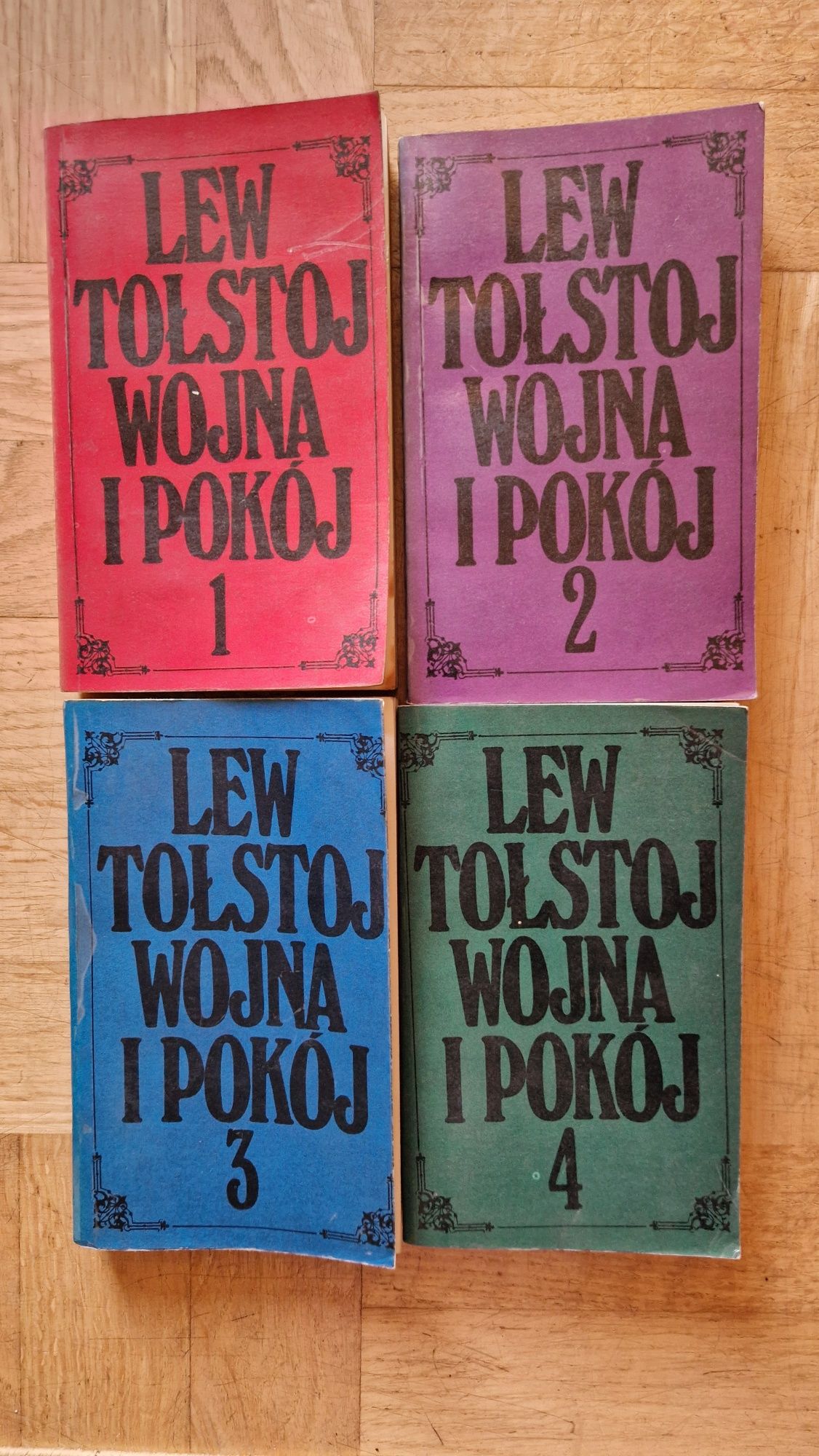 4 tomy Wojna i pokój  Lew Tołstoj