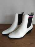 Tommy Hilfiger skórzane botki