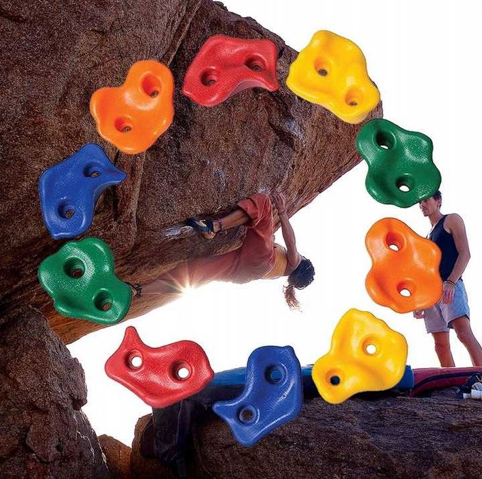 Zestaw kamieni wspinaczkowych dla dzieci 10 sztuk FV Szybka wysyłka