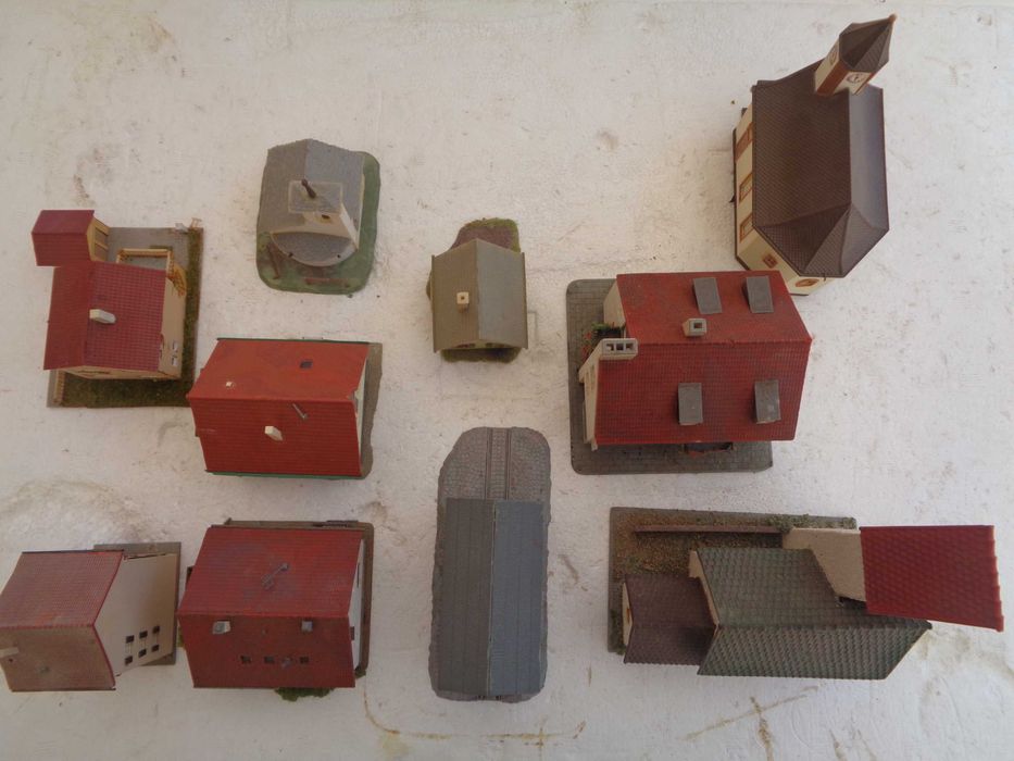 1:160 Lote de 10 construções para maqueta