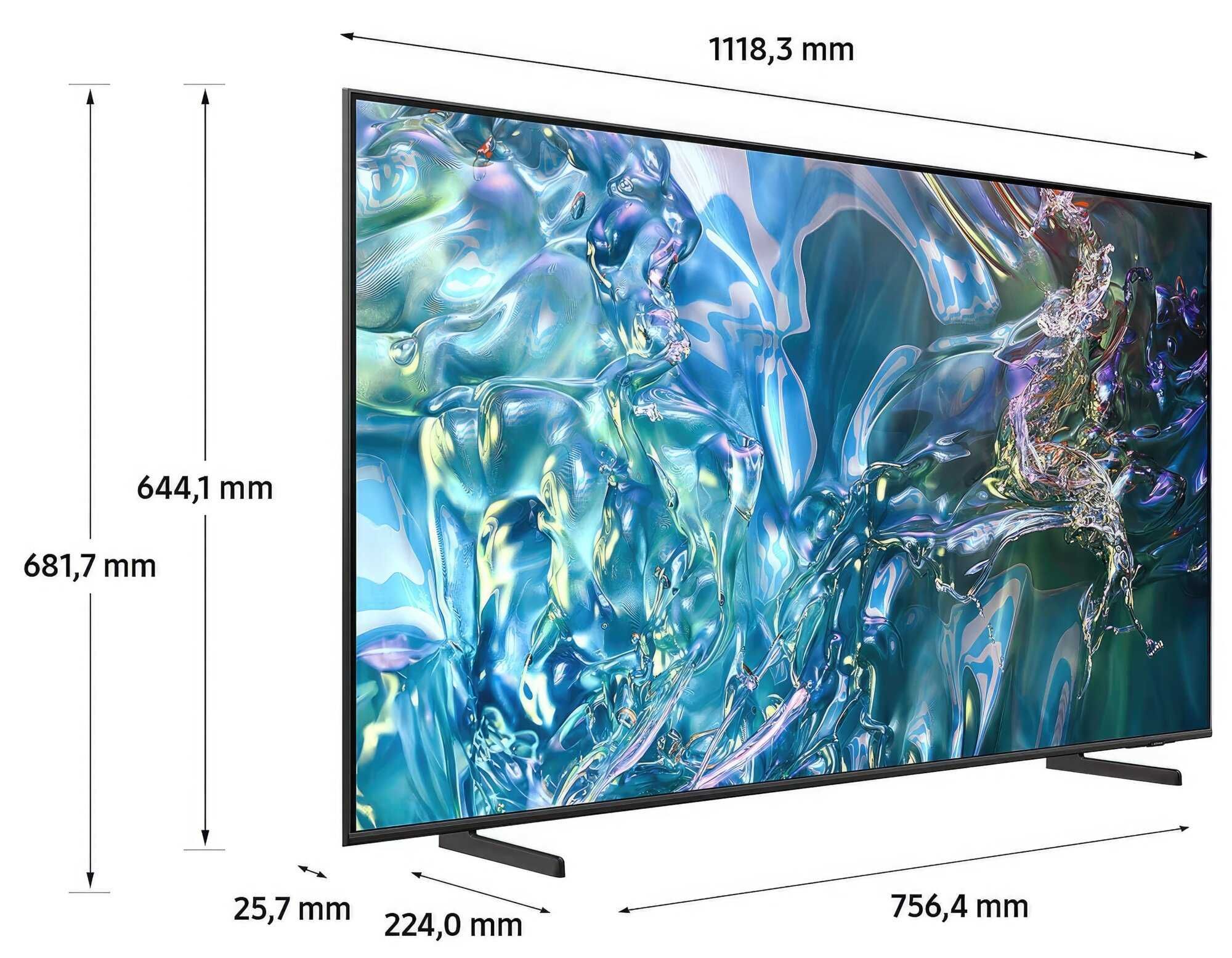 Телевізор SAMSUNG QE50Q60D QLED [ЗБІРКА ЄВРОПА] 2025 Нові! Запечатані!