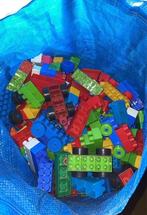 Worek klocków duża ilość