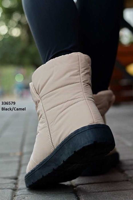 Дутіки жіночі бежеві дутики женские бежевые 36,37,38,39,41