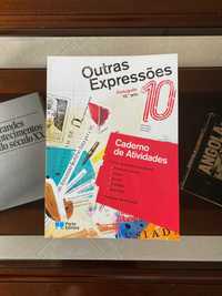 Caderno Atividades Português 10º ano "Outras Expressões" Porto Editora