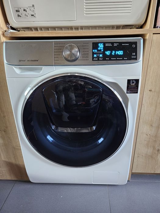 Pralka Samsung WW90M74GN2A QuickDrive 9kg Suszarka Samsung DV90N62632W