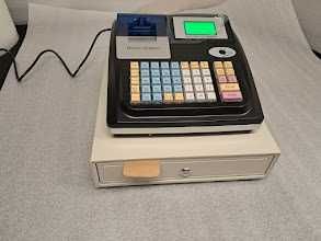 Elektroniczna kasa fiskalna 48 przycisków 40 W