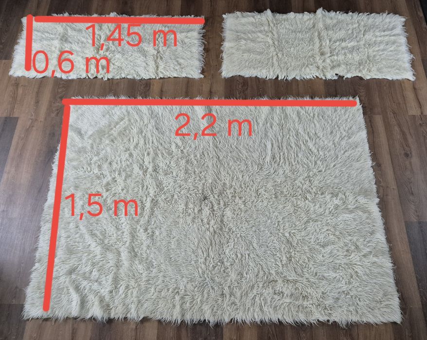 Narzuta włochacz, futrzak długi włos