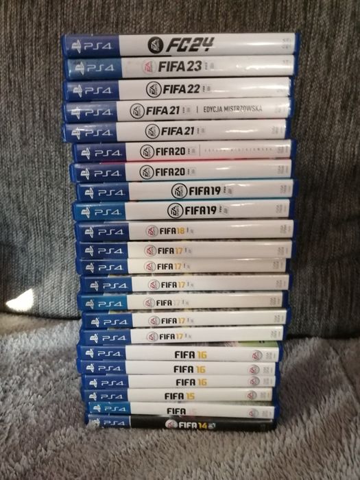 Gry na ps4 Fifa 14,15,16,17,18,19,20,21,22,23,24,