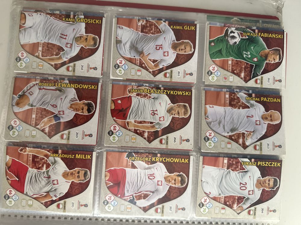 Kolekcja kart FIFA World Cup 2018 + Limited Edition + karty XXL