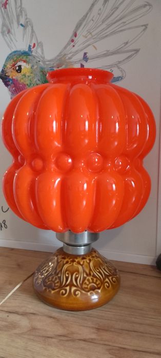 Lampa nocna Polam Wieliczka PRL