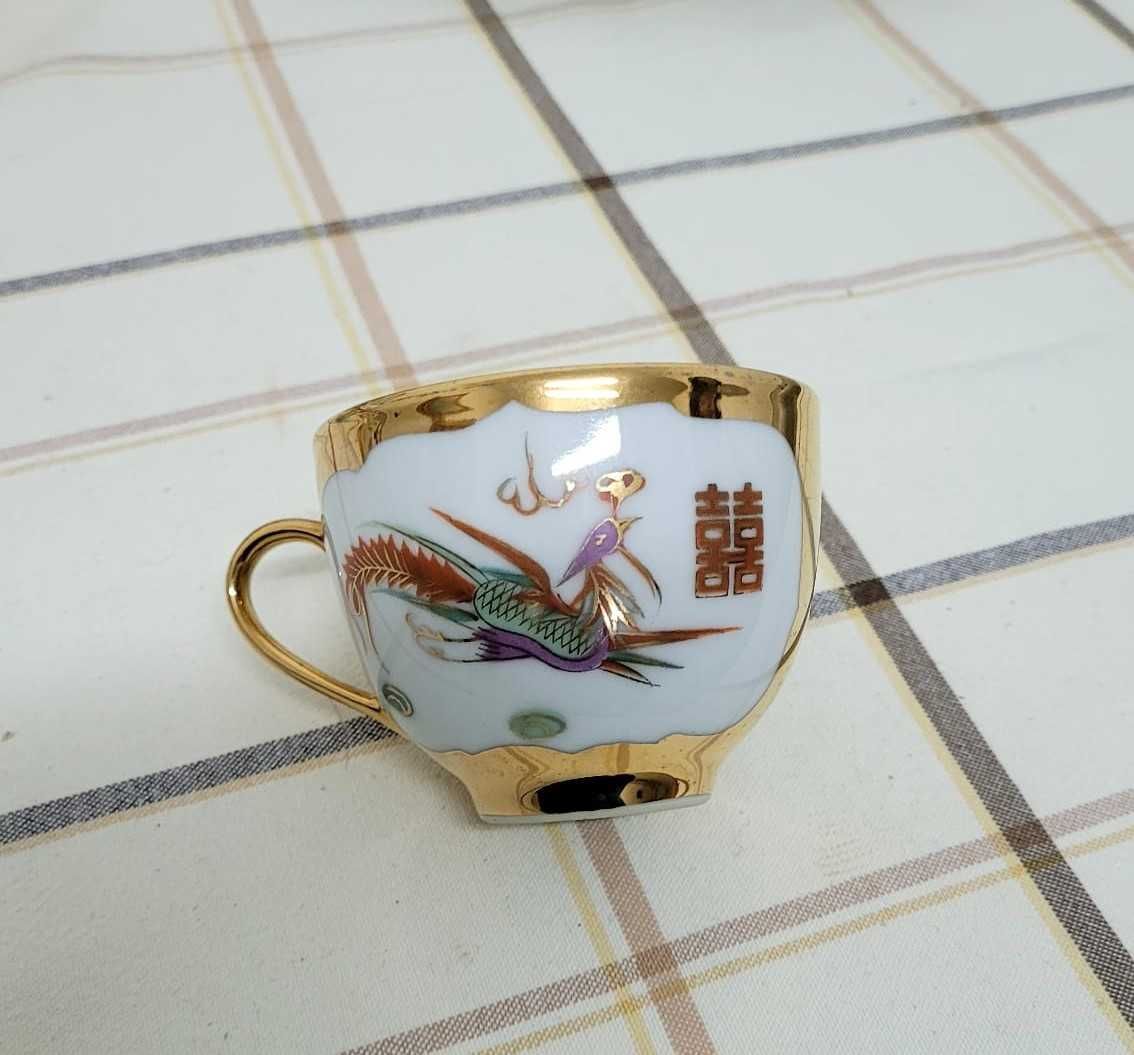 Serviço de chá de porcelana chinês