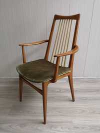 Fotel z drewna drewniane krzesło CASALA lata 60 70 retro vintage