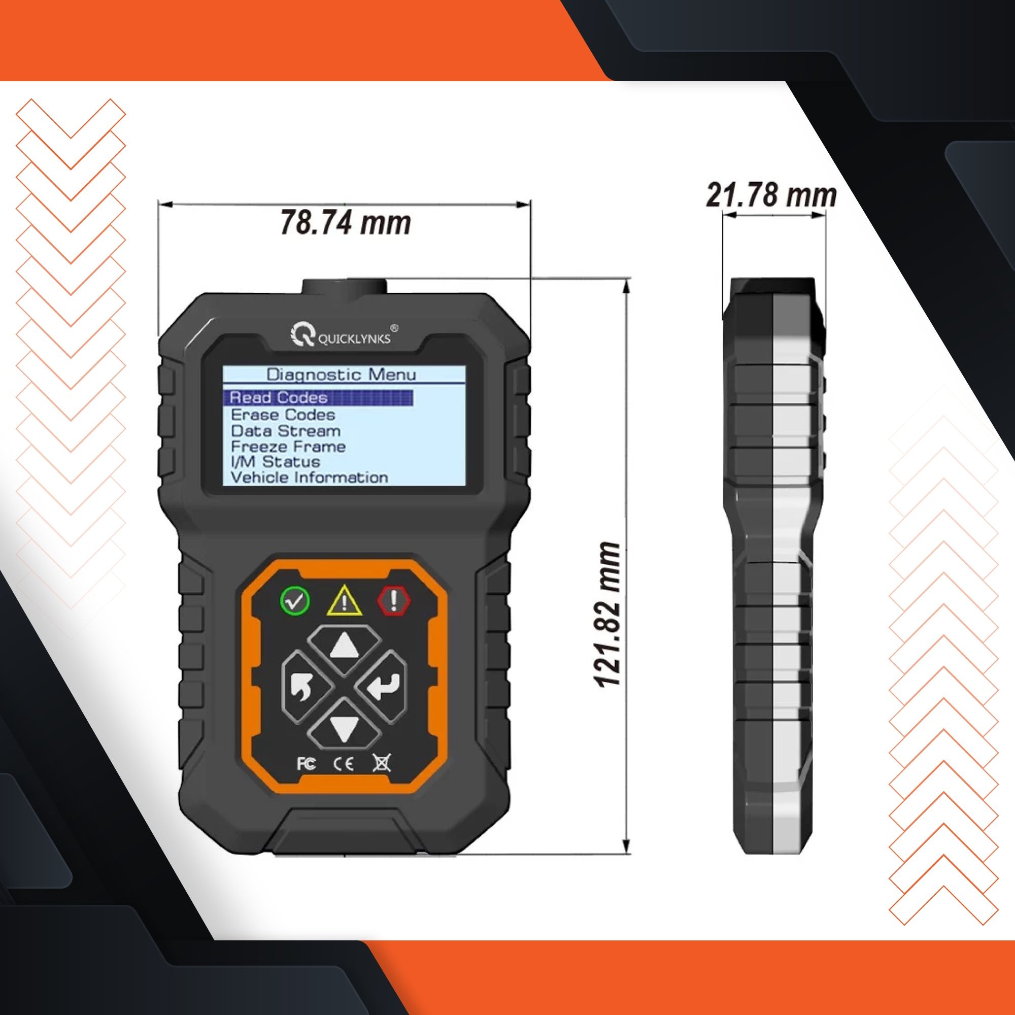 Interfejs Diagnostyczny Tester Obd2 Język Polski Skaner Tester obd2 pl
