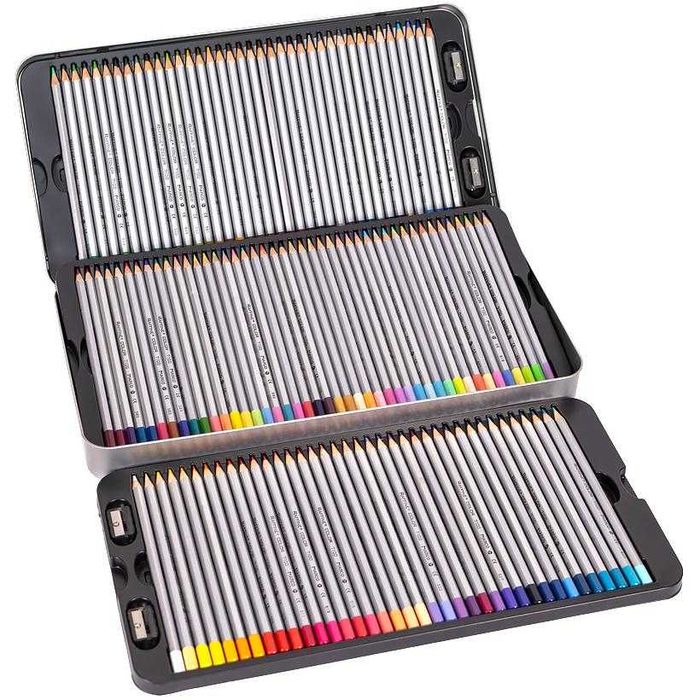 Кольорові олівці MarcoRaffine в металевому пеналі 12/24/36/50/120кол