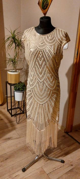 Cekinowa sukienka .slub.wesele 38.m 40.l 42 xl