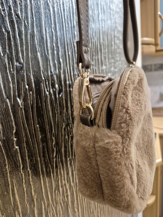 Torebka damska beżowa