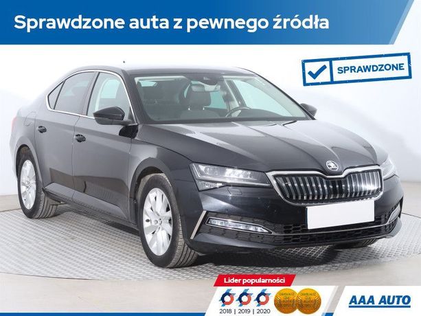 Skoda Superb iV 1.4 TSI PHEV, Salon Polska, Serwis ASO, Automat, Navi, Klimatronic,